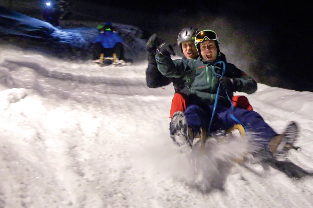 Descente en luge