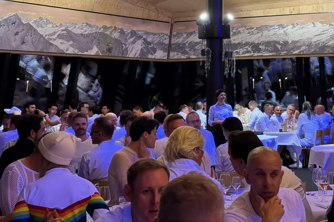 weisshorn white dinner